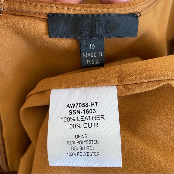 ATM Anthony Thomas Melillo Suede shift Dress - Picture 8 of 8